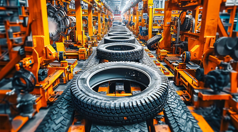 Manufacturing Line for Auto Tires and Rubber Wheels to support king machine article