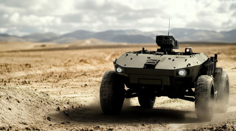 The L3Harris Diamondback autonomous ground vehicle