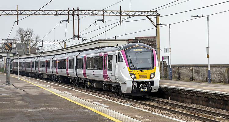 c2c train in a station