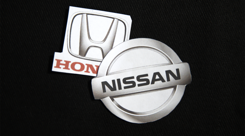 Nissan Honda logos to support merger article