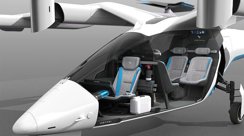 Vertical Aerospace eVTOL air taxi design