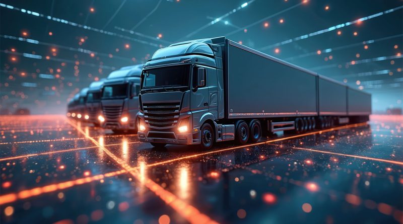 How a $10 Billion Autonomous Corridor Could Transform US–Mexico Trade automated freight concept