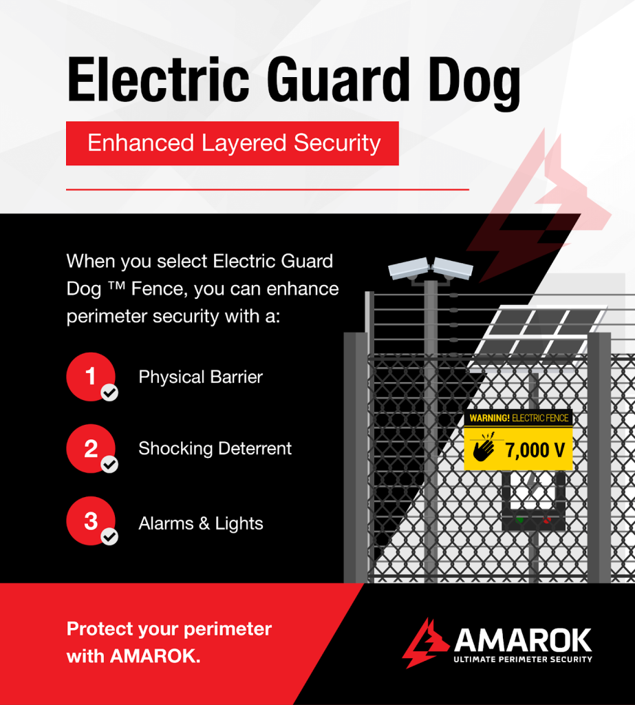 Electric Guard Dog fence infographic
