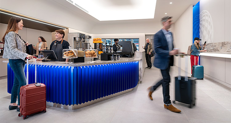 United Club Fly lounge