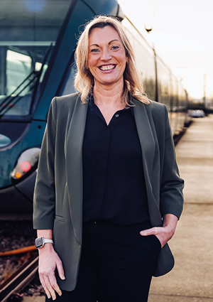Sarah Turner, Managing Director at Nottingham Express Transit