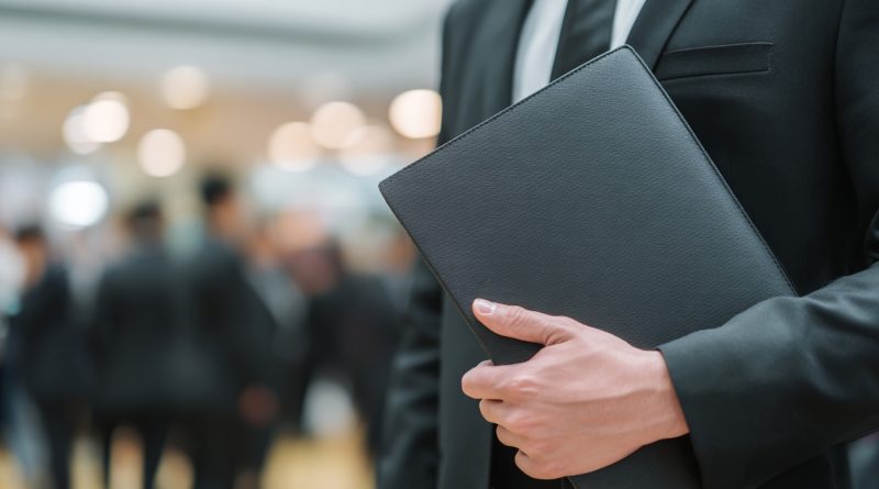 Person holding document folder to support Consular Documentation of Human Remains article