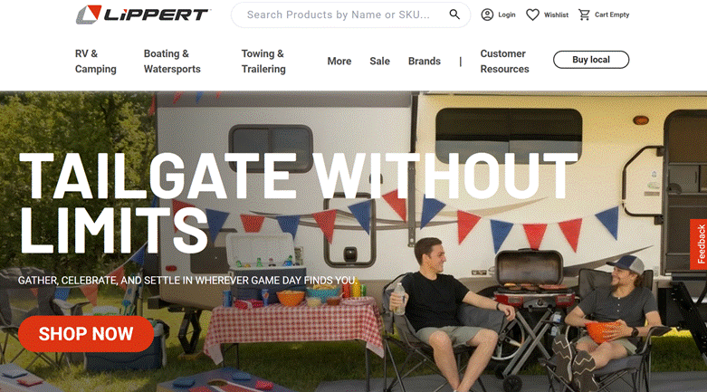 Lippert website