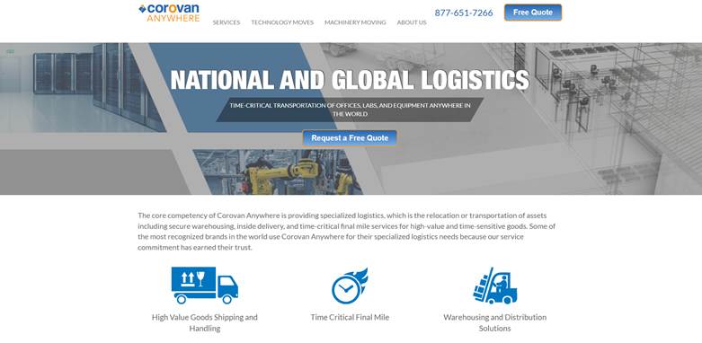 Corovan Anywhere