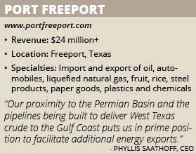 Port Freeport info box