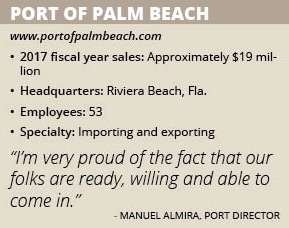Port of Palm Beach info box