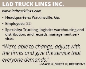 LAD Truck Lines info box
