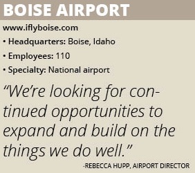 Boise Airport info box